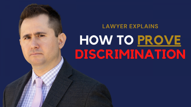Video thumbnail: Brandon Ortiz explains how to prove workplace discrimination